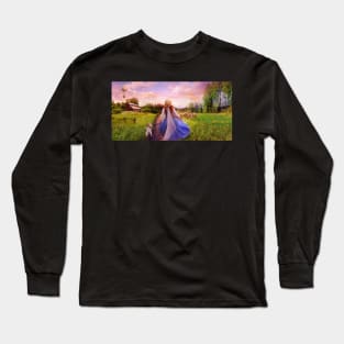 Sunset on the Farm Long Sleeve T-Shirt